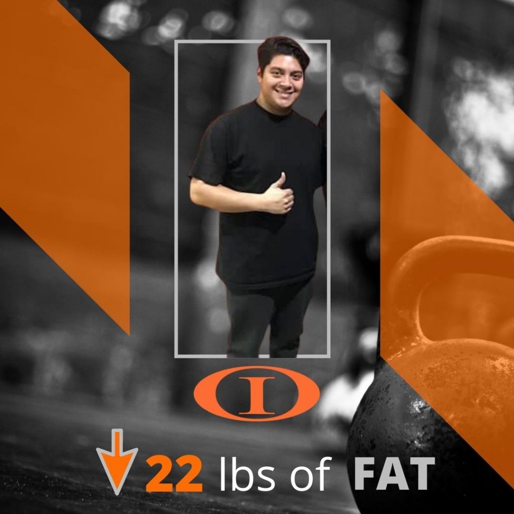 Personal Trainer San Diego Iron Orr Fitness: Client Geovanny lost 22 lbs of FAT in just 1 month