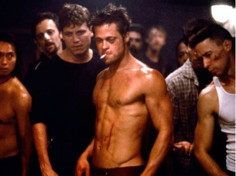 Brad Pitt’s Fight Club Workout