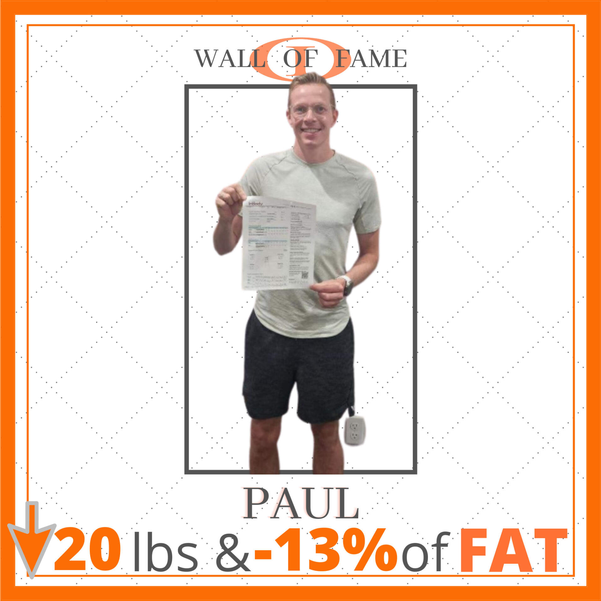 Paul's Remarkable Fitness Journey with Iron Orr Fitness
